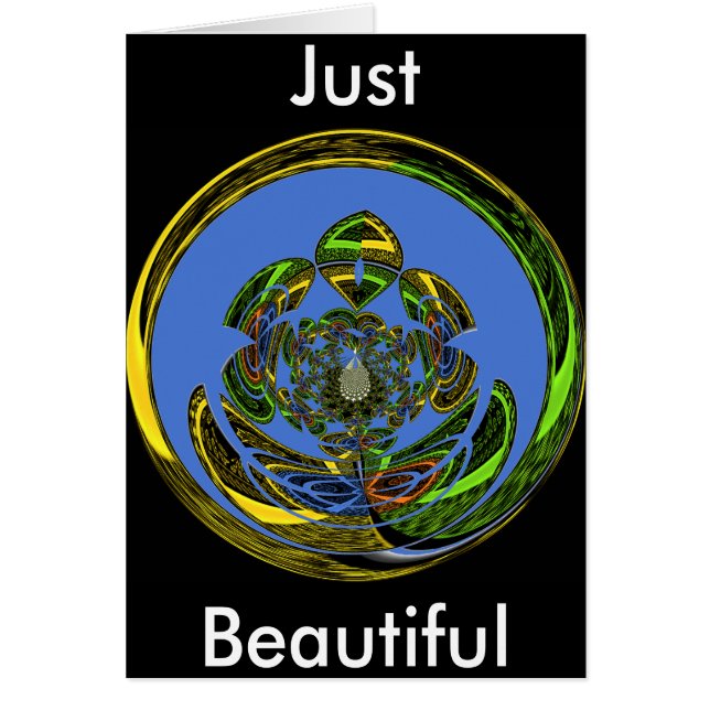 Modèle vertical de la carte de voeux (Devant)