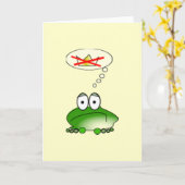 Modèle vertical de la carte de voeux (Fleur jaune)