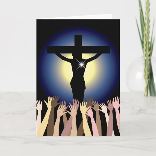 Modèle vertical de la carte de voeux (Devant)