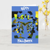 Modèle vertical de la carte de voeux (Fleur jaune)