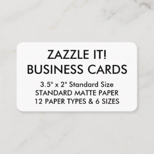 Modèle vide de cartes de visite personnalisé par