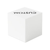 Modèle vierge de cube photo personnalisé (Angle arrière)