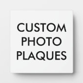 Modèle vierge personnalisé de la plaque photo pers (Devant)