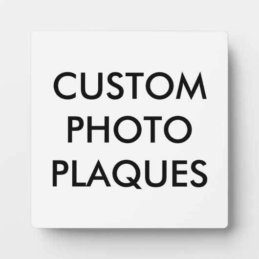 Modèle vierge personnalisé de la plaque photo pers (Devant)
