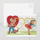 Modèle vintage Valentine (Devant / Derrière)