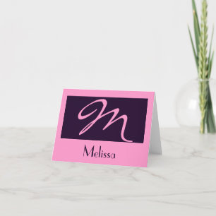 modèle violet monogramme