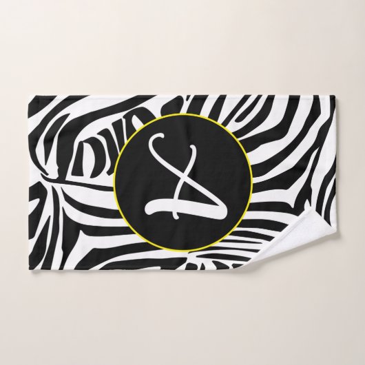 Modèle Zebra (Serviette à main)