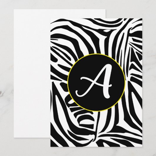 Modèle Zebra (Devant / Derrière)