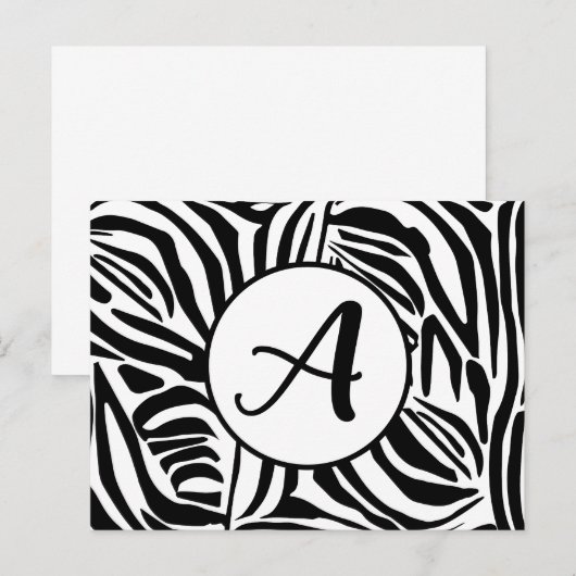 Modèle Zebra (Devant / Derrière)