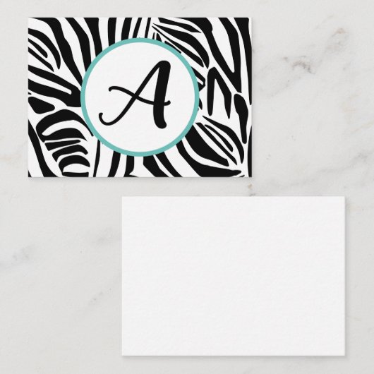 Modèle Zebra (Devant / Derrière)