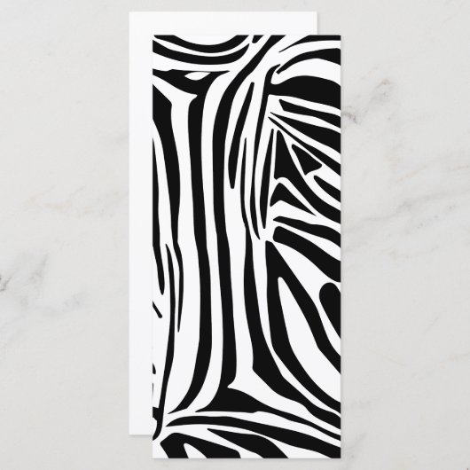 Modèle Zèbre (Devant / Derrière)