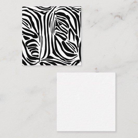 Modèle Zèbre (Devant / Derrière)