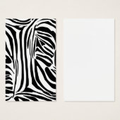 Modèle Zèbre (Devant & derrière)