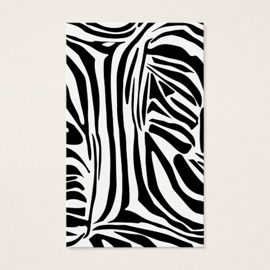 Modèle Zèbre (Devant)