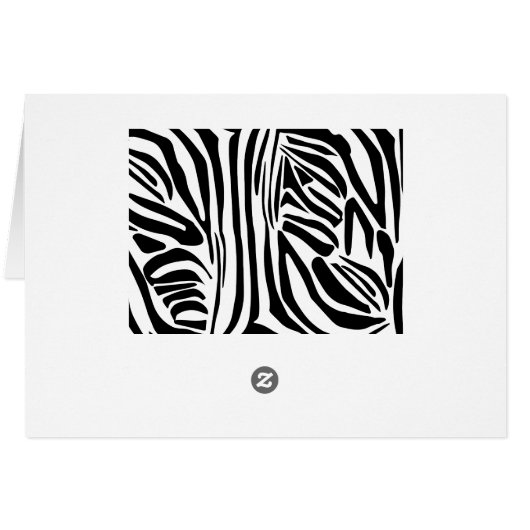 Modèle Zèbre (Dos Horizontal)