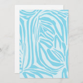 Modèle Zèbre Bleu (Devant / Derrière)