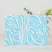 Modèle Zèbre Bleu (Debout devant)