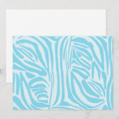 Modèle Zèbre Bleu (Devant / Derrière)
