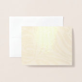 Modèle Zèbre Bleu (Devant avec enveloppe)