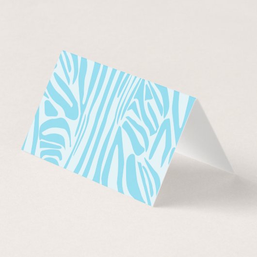 Modèle Zèbre Bleu (Back)