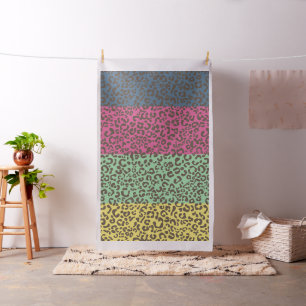Modèle zèbre léopard animal tissu