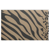 Modèle zèbre léopard animal tissu (Fat Quarter)