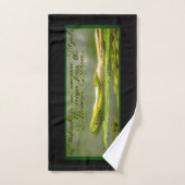 Modèles amphibiens : Grenouille Laze 01-02 (Serviette à main)