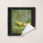 Modèles amphibiens : Grenouille Laze 01-02 (Gant de toilette)
