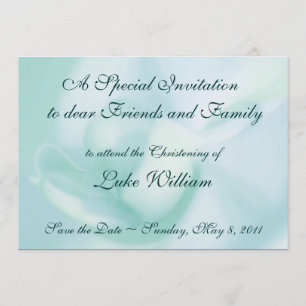 Modèles de baptême de baptême d'invitations