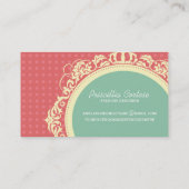 Modèles de carte de visite de boutique d'enfants (Dos)