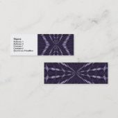 Modèles de carte de visite Imaginaire violet (Devant / Derrière)