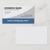 Modèles de carte de visite simples (Devant / Derrière)