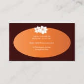 Modèles de carte de visite spa (Dos)