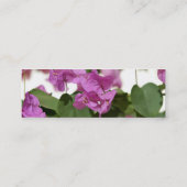 Modèles de cartes de visite Bougainvillea (Dos)
