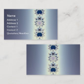Modèles de cartes de visite Collier Violet (Devant / Derrière)