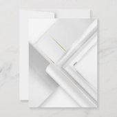 Modèles de Cartes d'Invitation de Fête du Nouvel A (Dos)