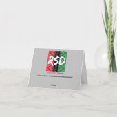 Modèles de drapeau de Kwanzaa (Dos)