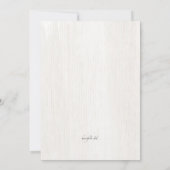 Modèles de mode Trois Fashion Show Invitation (Dos)