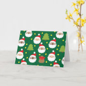 Modèles de Pères Noël (Fleur jaune)