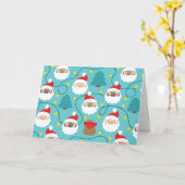 Modèles de Pères Noël (Fleur jaune)