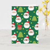 Modèles de Pères Noël (Fleur jaune)