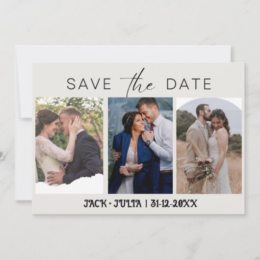 Modèles de photos de date de sauvegarde de script  (Devant)