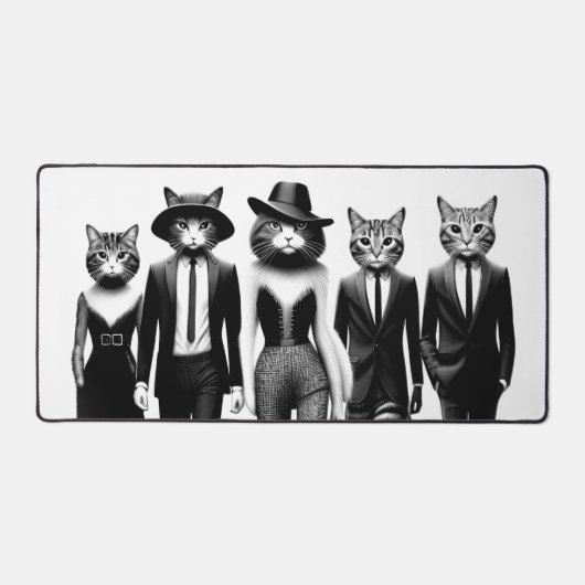 Modèles de piste d'Hep Cat marchant sur le trottoi (Recto)