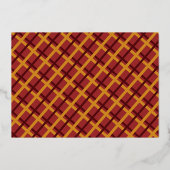 Modèles de vœux de saison de style milieu de siècl (Verso)