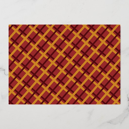 Modèles de vœux de saison de style milieu de siècl (Verso)