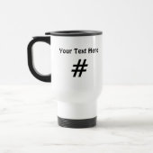 Modèles de zone de texte de la tasse de café de (Gauche)