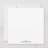 Modèles DES INVITATIONS DU PARTI BACHELORETTE (Dos)