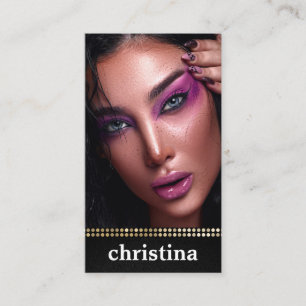 Modèles et acteurs Carte de visite de casque moder