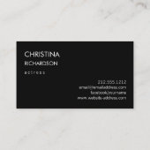 Modèles et acteurs Carte de visite de casque moder (Dos)