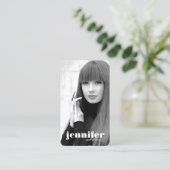 Modèles et acteurs Carte de visite moderne Headsho (Debout devant)